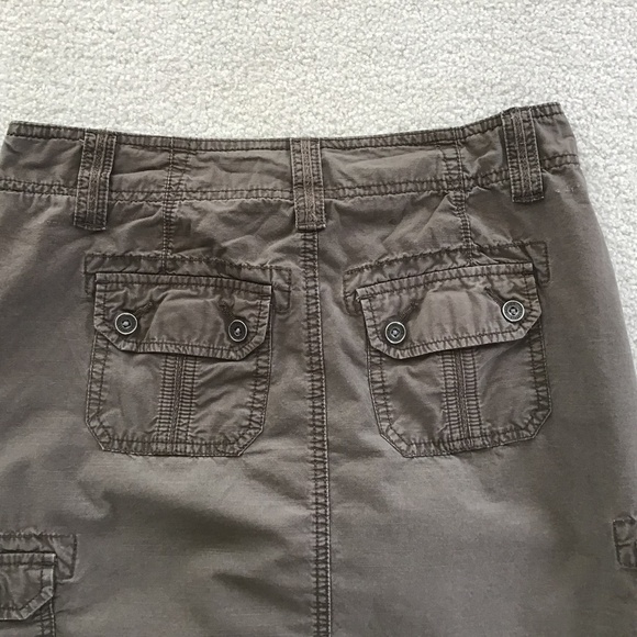 SONOMA BROWN MODERN SKIRT SIZE 4 - Picture 2 of 6